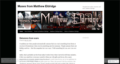 Desktop Screenshot of mattheweldridge.wordpress.com
