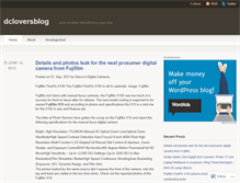 Tablet Screenshot of dcloversblog.wordpress.com