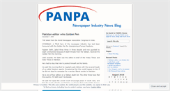 Desktop Screenshot of panpanews.wordpress.com