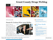 Tablet Screenshot of grantcountydrugs.wordpress.com