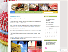 Tablet Screenshot of fitgirlfoodie.wordpress.com