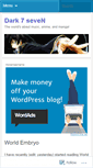 Mobile Screenshot of dark7seven.wordpress.com