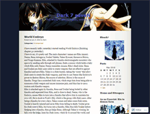 Tablet Screenshot of dark7seven.wordpress.com