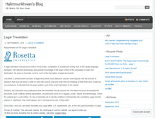 Tablet Screenshot of halimnurikhwan.wordpress.com