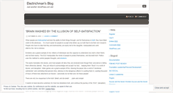 Desktop Screenshot of electrichman.wordpress.com