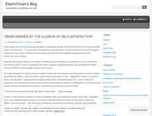 Tablet Screenshot of electrichman.wordpress.com