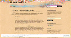 Desktop Screenshot of midwifeinafrica.wordpress.com