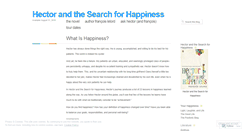 Desktop Screenshot of hectorhappiness.wordpress.com