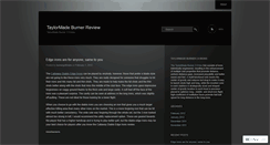 Desktop Screenshot of burnerreview.wordpress.com