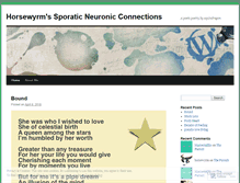 Tablet Screenshot of horsewyrm.wordpress.com