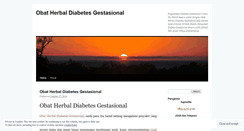 Desktop Screenshot of obatherbaldiabetesgestasional54.wordpress.com