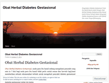 Tablet Screenshot of obatherbaldiabetesgestasional54.wordpress.com