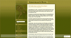 Desktop Screenshot of khsjyrald.wordpress.com