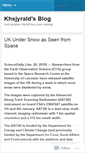 Mobile Screenshot of khsjyrald.wordpress.com