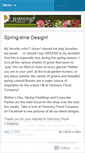 Mobile Screenshot of harmonyfloralcompany.wordpress.com
