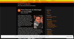 Desktop Screenshot of pap77.wordpress.com