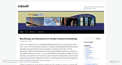 Desktop Screenshot of insitesf.wordpress.com