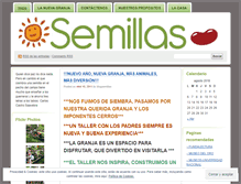 Tablet Screenshot of preescolarsemillas.wordpress.com