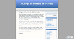 Desktop Screenshot of 18sussex.wordpress.com