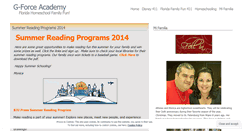 Desktop Screenshot of gforceacademy.wordpress.com