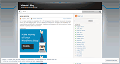 Desktop Screenshot of maheshvd.wordpress.com