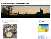 Tablet Screenshot of centrecatalacolonia.wordpress.com