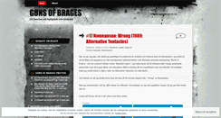 Desktop Screenshot of gunsofbrages.wordpress.com