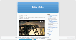 Desktop Screenshot of ferjan.wordpress.com
