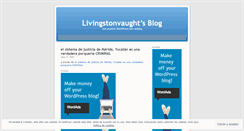 Desktop Screenshot of livingstonvaught.wordpress.com