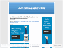 Tablet Screenshot of livingstonvaught.wordpress.com