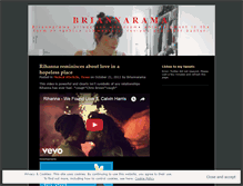 Tablet Screenshot of briannarama.wordpress.com