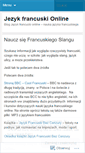Mobile Screenshot of jezykfrancuski.wordpress.com