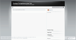 Desktop Screenshot of navigonnavigationssystemtest.wordpress.com