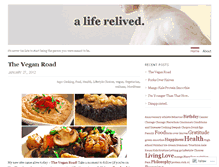 Tablet Screenshot of aliferelived.wordpress.com