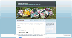 Desktop Screenshot of fibergarden.wordpress.com