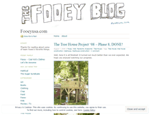 Tablet Screenshot of fooeyusa.wordpress.com
