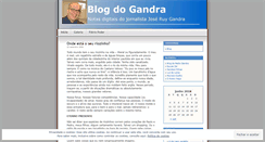 Desktop Screenshot of gandra.wordpress.com