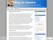 Tablet Screenshot of gandra.wordpress.com