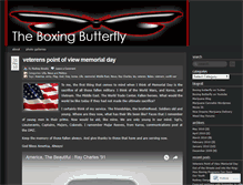 Tablet Screenshot of boxingbutterfly.wordpress.com