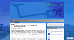 Desktop Screenshot of daniescribe.wordpress.com