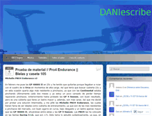 Tablet Screenshot of daniescribe.wordpress.com