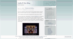 Desktop Screenshot of lufia4.wordpress.com