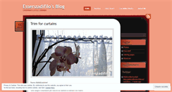 Desktop Screenshot of essenzadifilo.wordpress.com