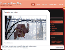 Tablet Screenshot of essenzadifilo.wordpress.com