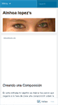 Mobile Screenshot of ainhoalopez.wordpress.com