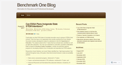 Desktop Screenshot of benchmarkblogdotcom.wordpress.com