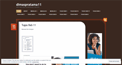 Desktop Screenshot of dimaspratama11.wordpress.com