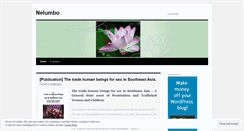 Desktop Screenshot of nelumb0.wordpress.com