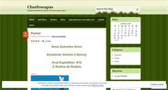 Desktop Screenshot of charlescapas.wordpress.com
