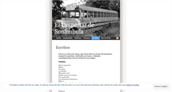 Desktop Screenshot of eldespertar.wordpress.com